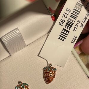 Strawberry Charm Earrings